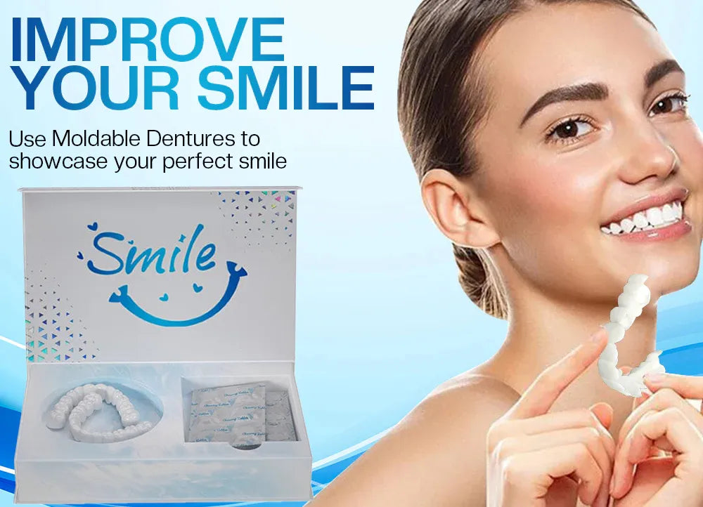 Official Store | Moldable Dentures🧑🏽‍⚕️Obtain American Dental Association (ADA) Certification ✅
