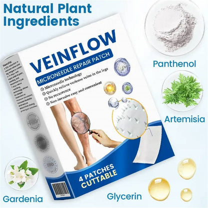👨‍⚕️Hotplex®VeinFlow Microneedle Care Patch⚡Instant Relief, Long-Term Results