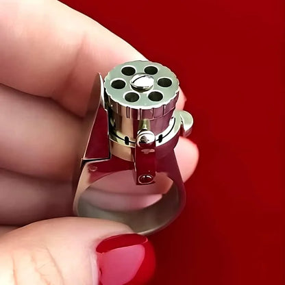 ✨ New Arrival Vintage Ring Revolver Souvenir 💍 Collectible Mini Masterpiece