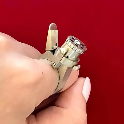 ✨ New Arrival Vintage Ring Revolver Souvenir 💍 Collectible Mini Masterpiece