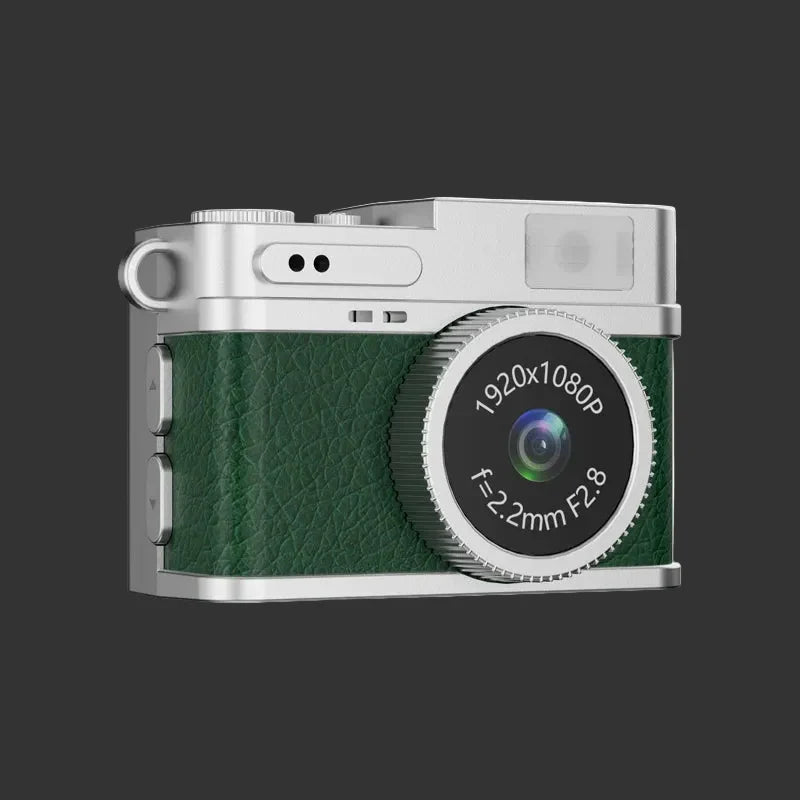 Retro Mini Digital Camera – HD Video, Pocket Size