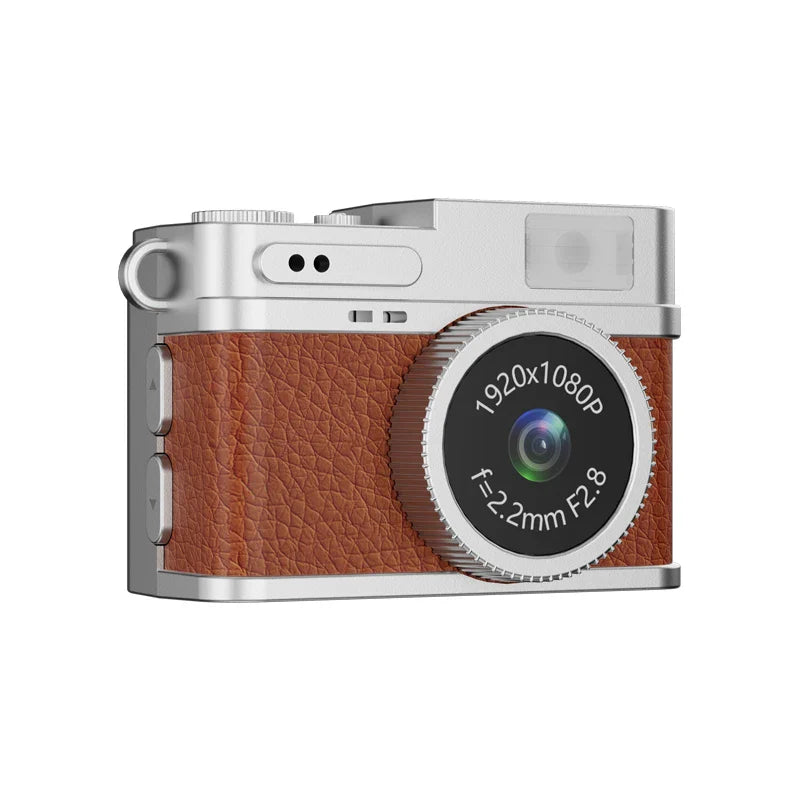 Retro Mini Digital Camera – HD Video, Pocket Size