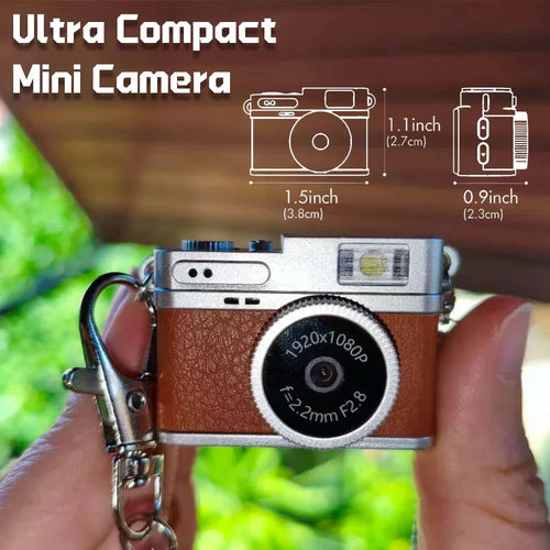 Retro Mini Digital Camera – HD Video, Pocket Size