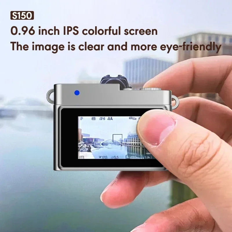 Retro Mini Digital Camera – HD Video, Pocket Size