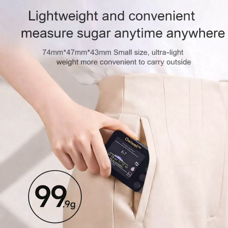 Advanced Non-Invasive Glucose Monitor 📊 Instant Blood Sugar Readings Without Finger Pricks 🩸❌